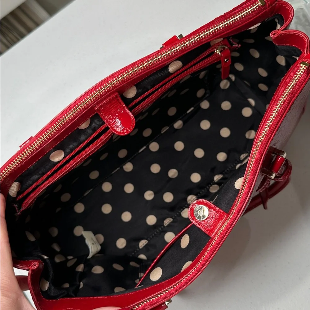 Kate Spade Patent Leather Red Shoulder Bag